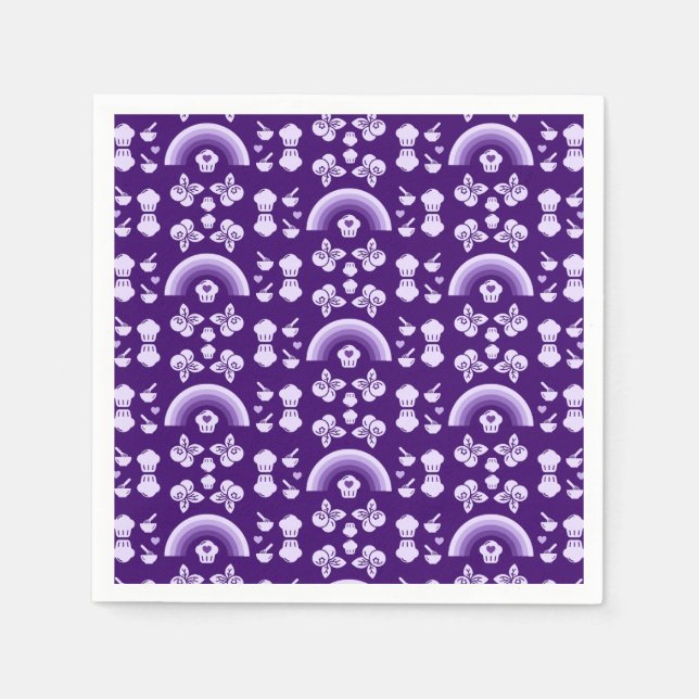 Blueberry Muffin Baker Napkin (Front)