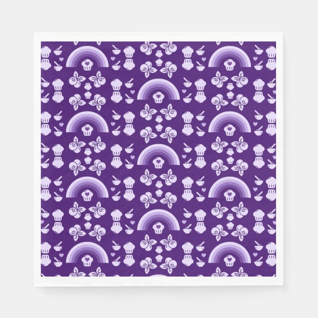 Blueberry Muffin Baker Napkin (Front)