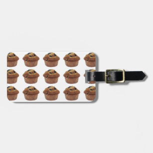Blueberry Muffin Luggage Tag