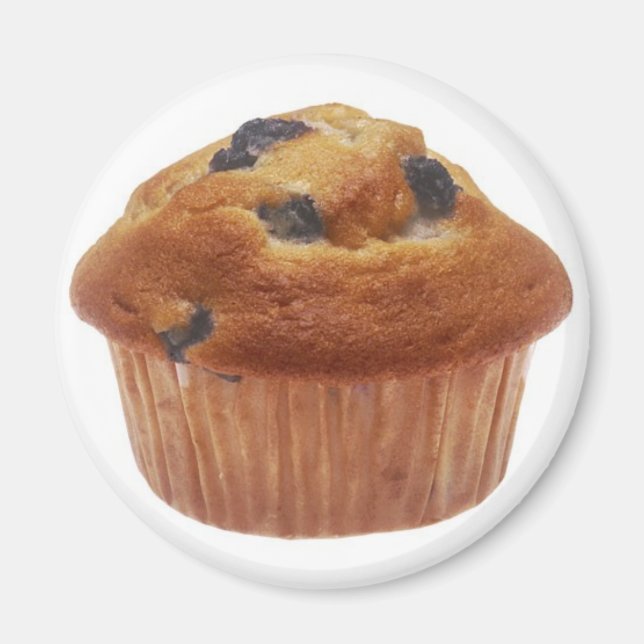 Blueberry Muffin Magnet (Front)