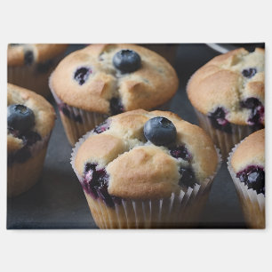 Blueberry Muffins Magnet
