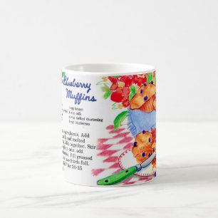 Blueberry Muffins Recipe Coffee Mug