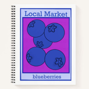 Blueberry Notebook
