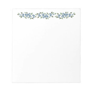 Blueberry Notepad