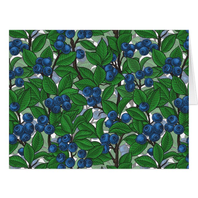 Blueberry on white (Front Horizontal)