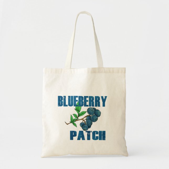 BLUEBERRY PATCH TOTE BAG (Front)