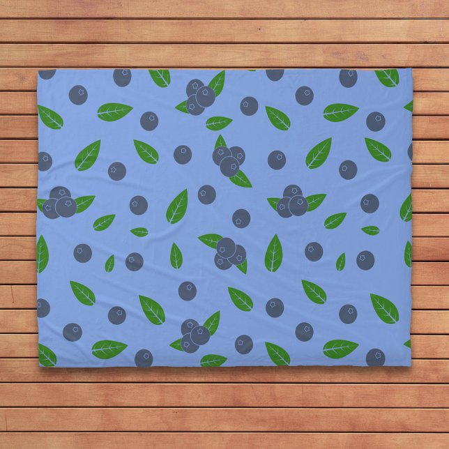 Blueberry pattern Blanket (Blueberry pattern Blanket)