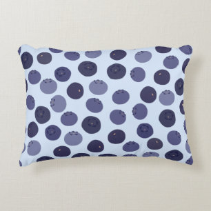 Blueberry Pattern Decorative Cushion