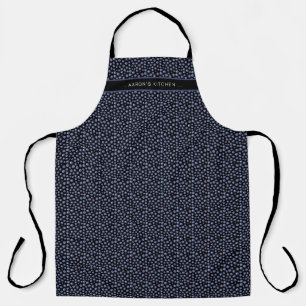 Blueberry pattern personalized  apron