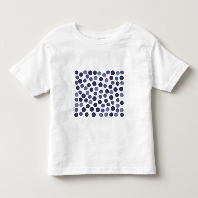 Blueberry Pattern Toddler T-Shirt (Front)