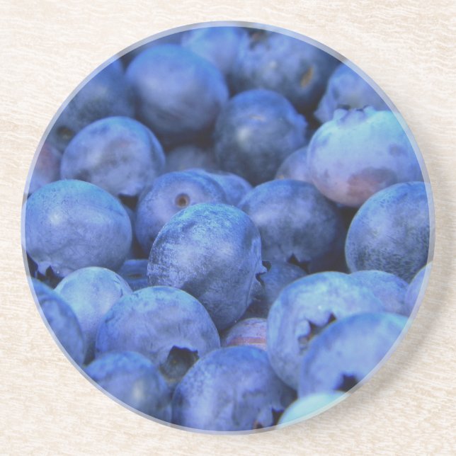 blueberry pile coaster (Front)