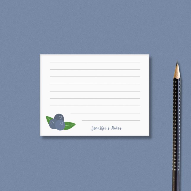 Blueberry Post-it Notes (Blueberry Post-it Notes)