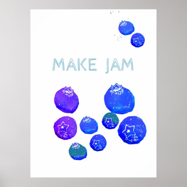 Blueberry Print (Front)