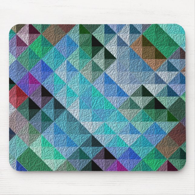 Blueberry Quilty Mouse Pad (Front)