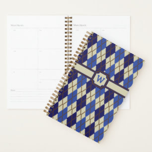 Blueberry Scone Argyle Planner