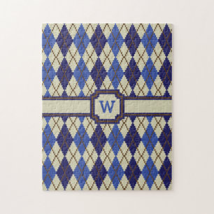 Blueberry Scone Argyle Puzzle