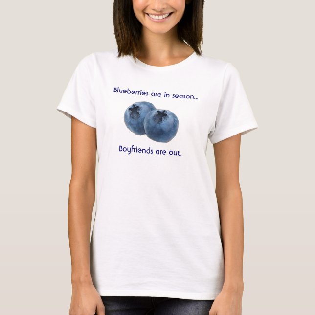 Blueberry Season T-Shirt (Front)