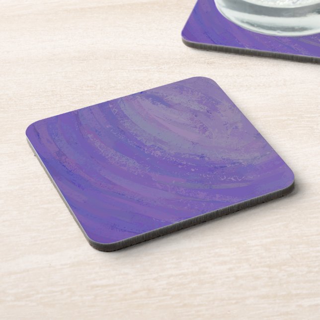Blueberry Smear Coaster (Left Side)