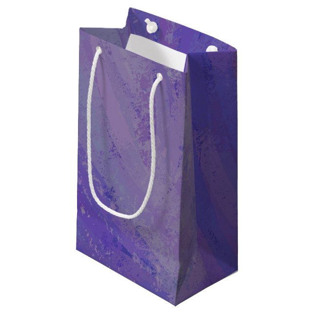 Blueberry Smear Small Gift Bag (Front Angled)