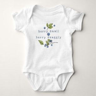 Blueberry Snuggle  Baby Bodysuit