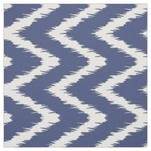 Blueberry Southern Cottage Chevrons Fabric