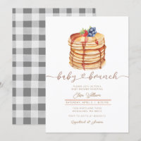 Blueberry Strawberry Baby Brunch Baby Shower 