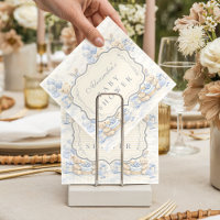 Blueberry Teddy Bear Toile Baby Shower