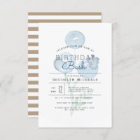 Blueberry Trio | Berry Watercolor Birthday Bash