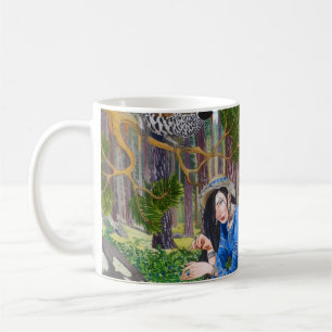 Blueberry Woman Coffee Mug