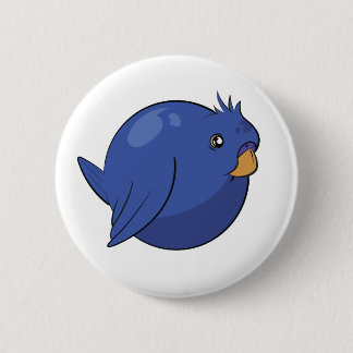 Bluebirbly 6 Cm Round Badge