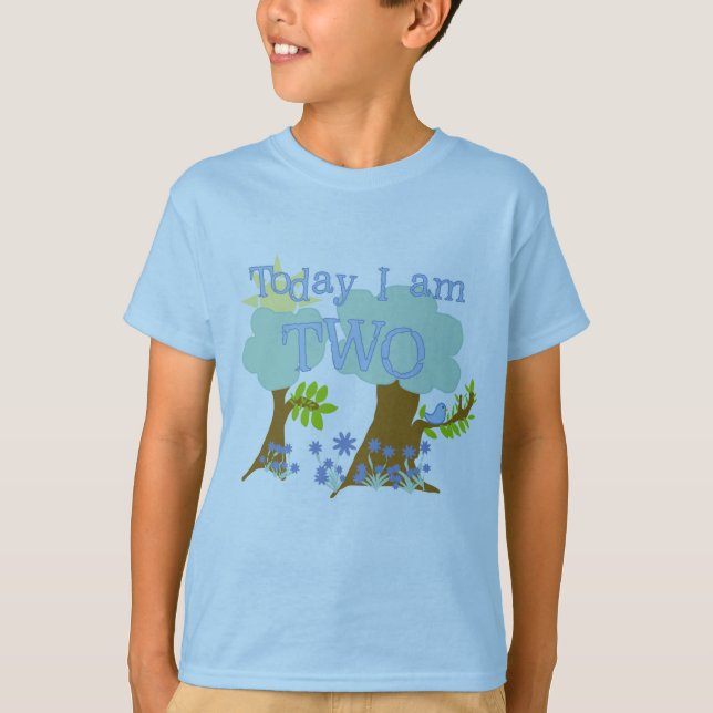 Bluebird 2nd Birthday Tshirts and Gifts (Front)