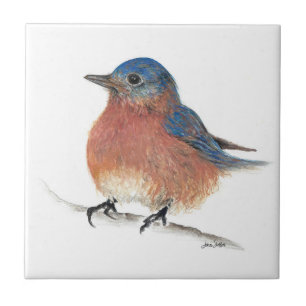 Bluebird Art Tile