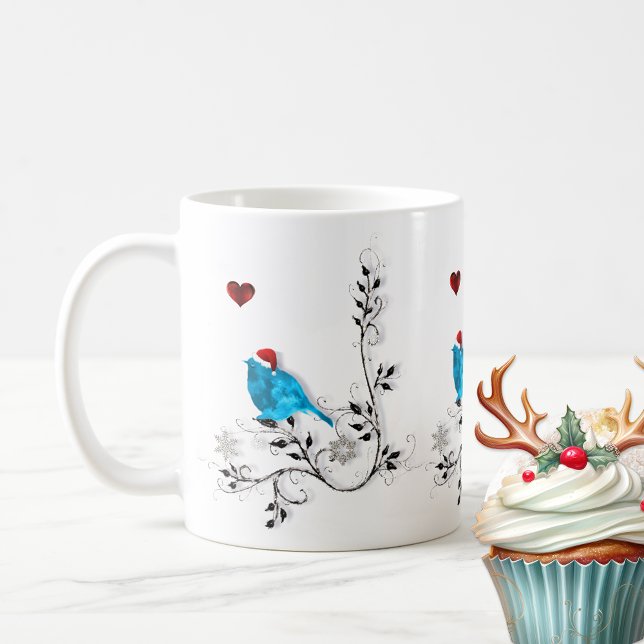 Bluebird at Christmas Mug (Creator Uploaded)