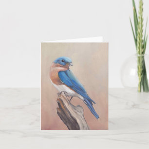 "Bluebird" Blank Art Note Card