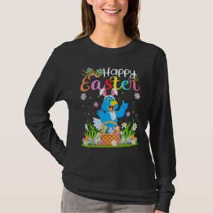 Bluebird Bunny Egg Hunting Bluebird Happy Easter T-Shirt