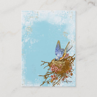 Bluebird in Nest Business/Profile Card