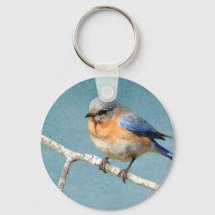Bluebird Key Ring