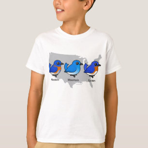 Bluebird Map T-Shirt