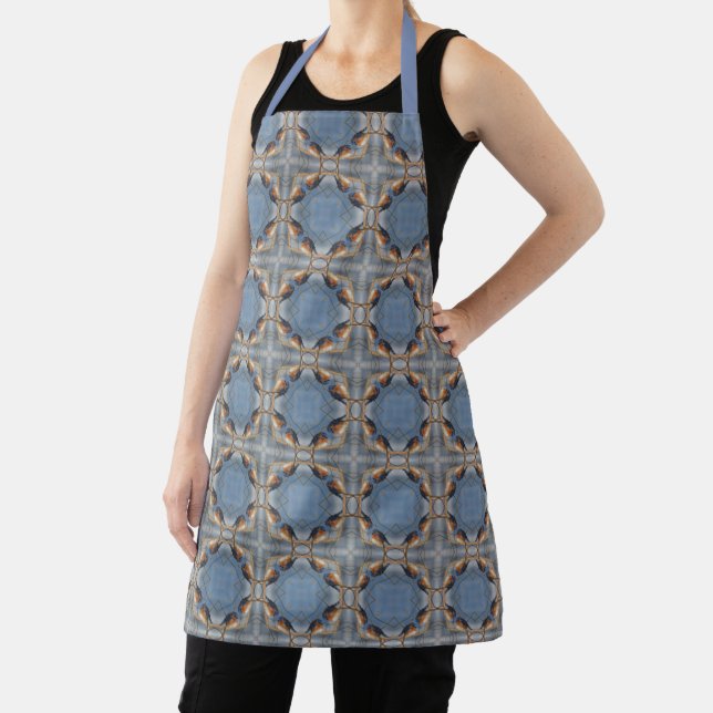 Bluebird Nature Abstract    Apron (Insitu)