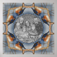 Bluebird Nature Frame Create Your Own Photo