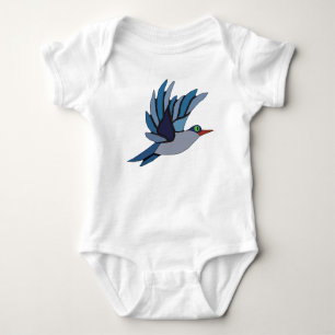 Bluebird of Happiness Baby Bodysuit