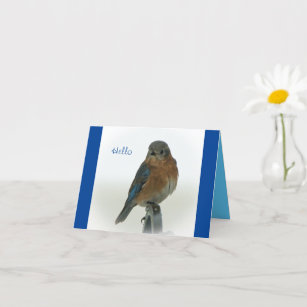 Bluebird of Happiness Card