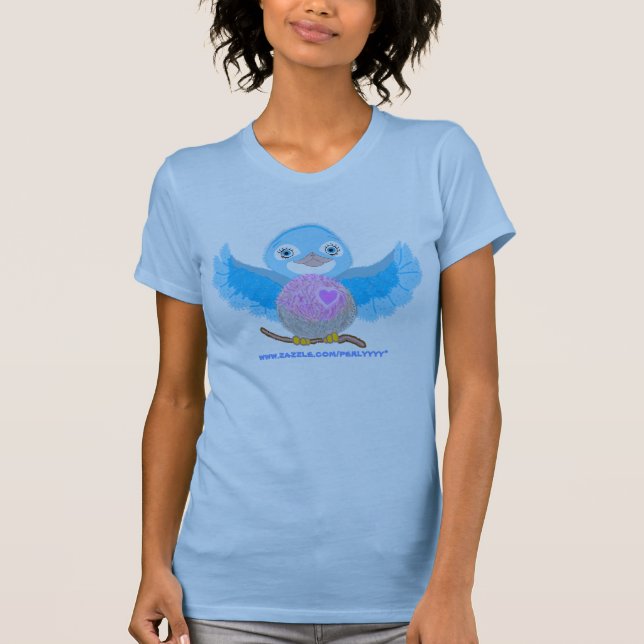 Bluebird of Happiness T-Shirt (Front)
