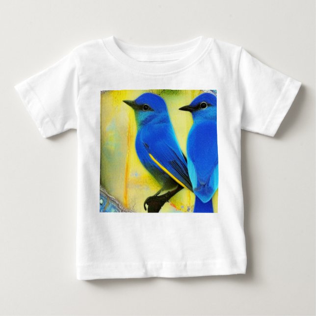 Bluebird of Happiness T-Shirt (Front)