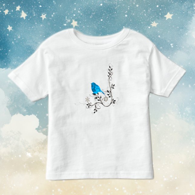 Bluebird of Happiness Toddler T-Shirt (Creator Uploaded)