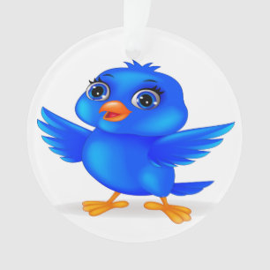 Bluebird of Happiness Year Round Decor Ornament