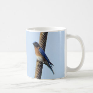 Bluebird on a Wire Mug
