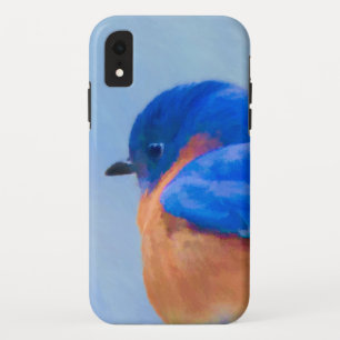 Bluebird Painting - Original Bird Art Case-Mate iPhone Case