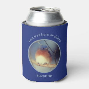 Bluebird Personalized  Can Cooler