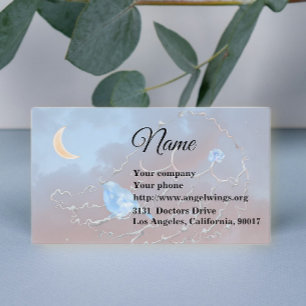 Bluebird & the Moon Business Card
